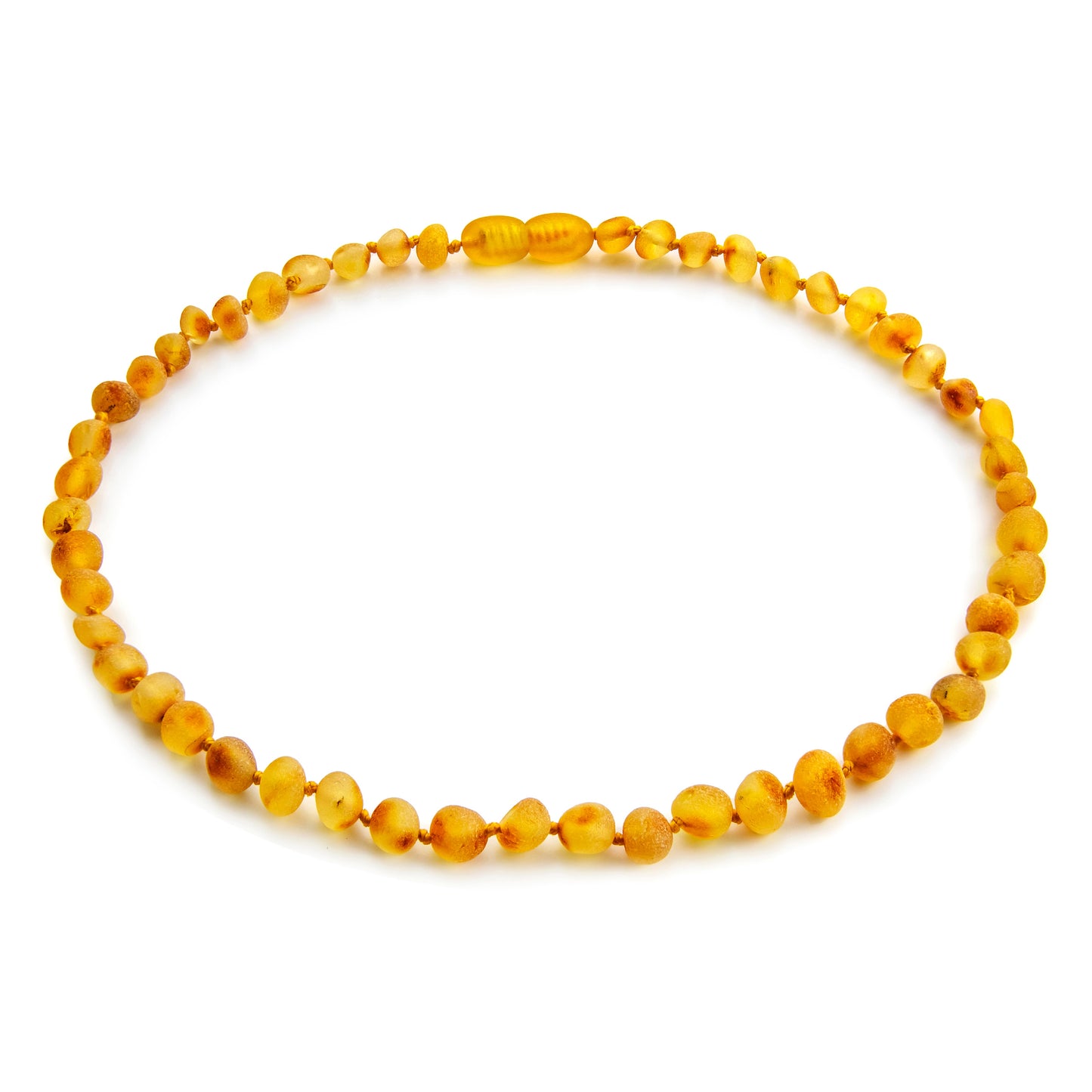 Amber Teething Necklace, Honey, Unpolished (Raw)
