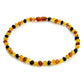 Amber Teething Necklace, Multi, Unpolished (Raw)