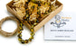 Amber Teething Necklace, Green, Polished